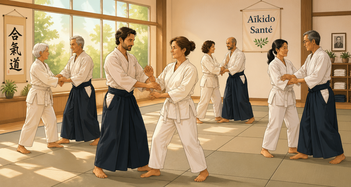 Aïkido santé : bienfaits, pratique douce et mobilité