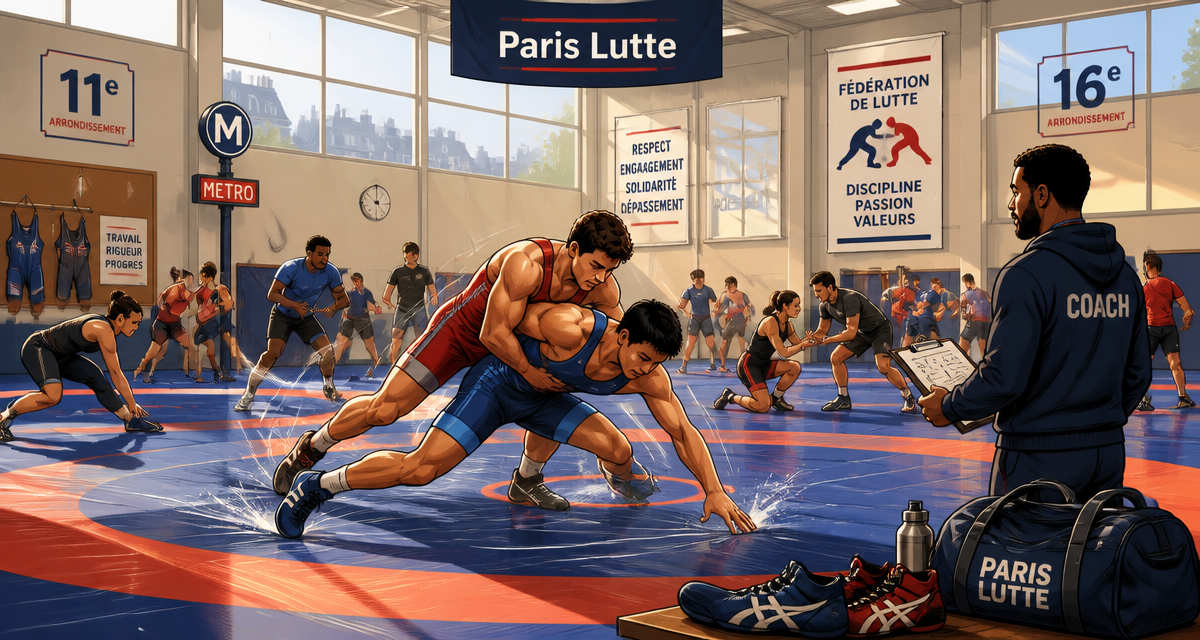Paris Lutte Olympique : club de lutte à Paris